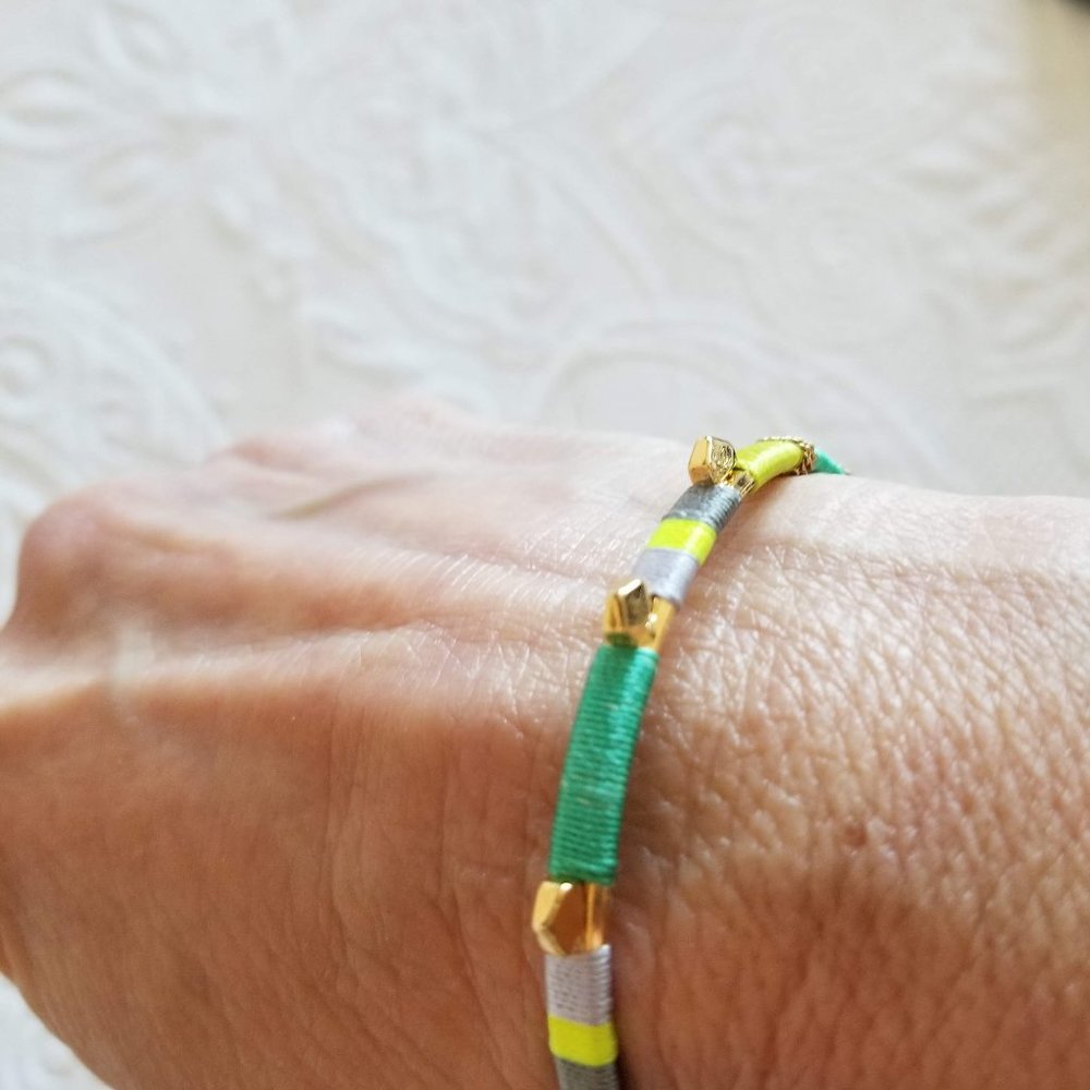 Stella & Dot Colorblock Bracelet